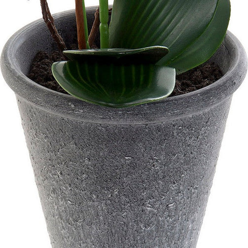 Decorative Flower Dekodonia Foam Cloth Iron Stoneware (2 pcs) Dekodonia