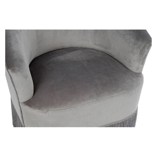 Armchair Dekodonia Grey Polyester (67 x 60 x 71 cm) Dekodonia