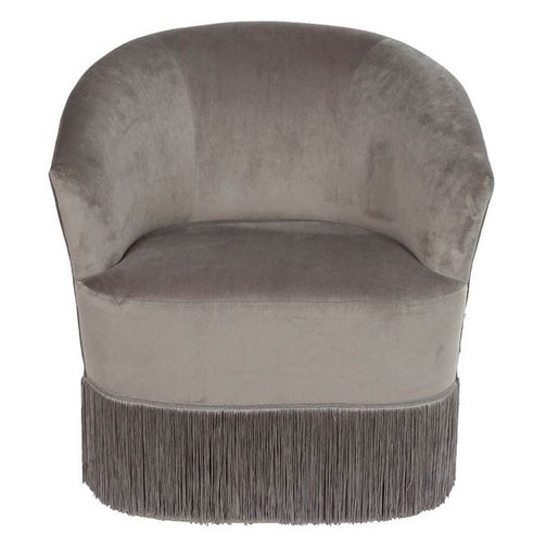 Armchair Dekodonia Grey Polyester (67 x 60 x 71 cm) Dekodonia