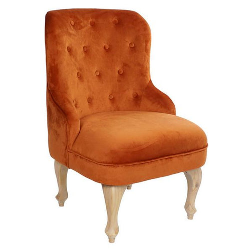 Armchair Dekodonia Polyester Wood (60 x 67 x 92 cm) Dekodonia