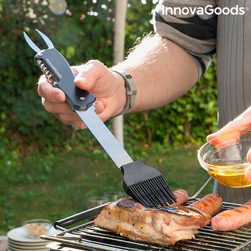 5 in 1 Barbecue Utensils Set Bbkit InnovaGoods InnovaGoods