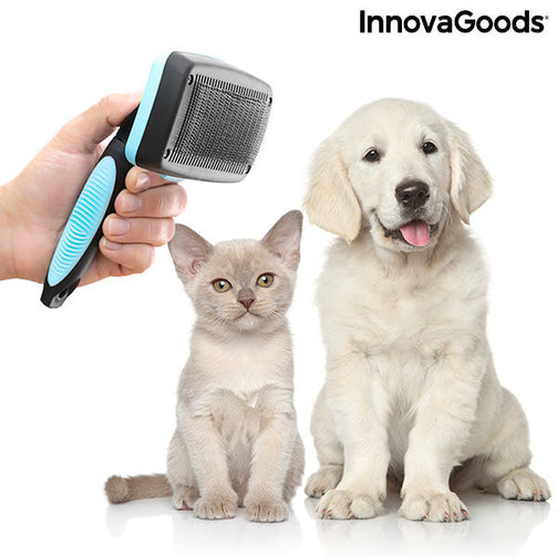 Cleaning Brush for Pets with Retractable Bristles Groombot InnovaGoods InnovaGoods