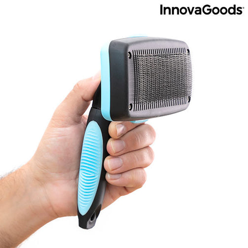 Cleaning Brush for Pets with Retractable Bristles Groombot InnovaGoods InnovaGoods