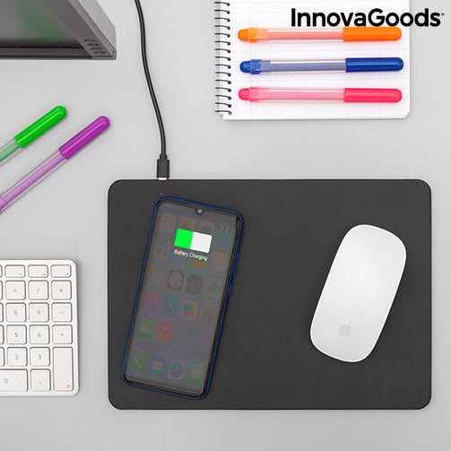 2-in-1 Mouse Mat with Wireless Charging Padwer InnovaGoods InnovaGoods