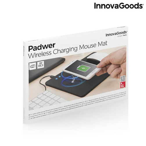 2-in-1 Mouse Mat with Wireless Charging Padwer InnovaGoods InnovaGoods