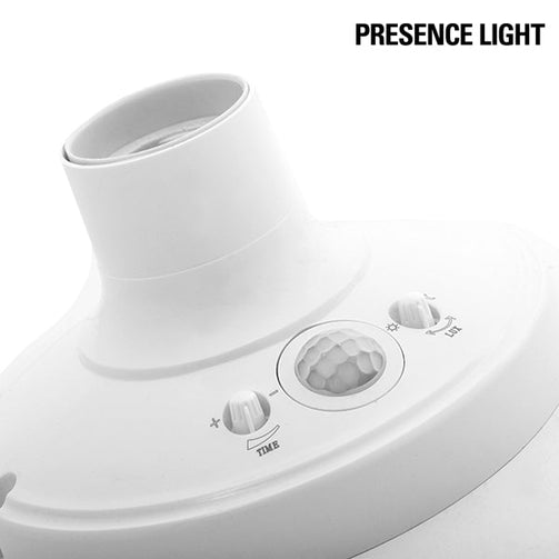 Presence Light Bulb Holder with Motion Sensor InnovaGoods