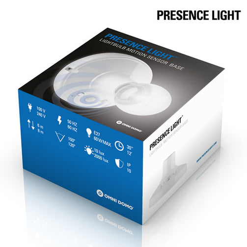 Presence Light Bulb Holder with Motion Sensor InnovaGoods