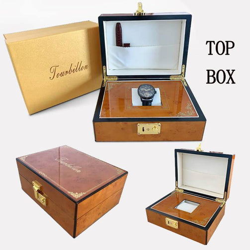 2020 New Model GIV Original Tourbillon men watch top brand luxury double Skeleton Sapphire man clock Relogio Masculino - Seewest