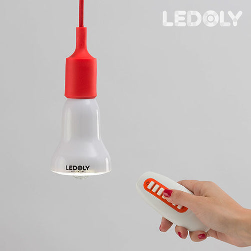 Ledoly C1000 Multicoloured Bluetooth LED Bulb with Speaker InnovaGoods