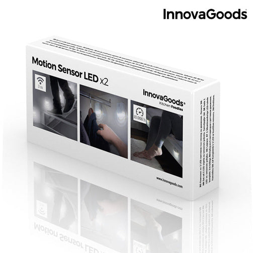 InnovaGoods Motion Sensor LED (Pack of 2) InnovaGoods