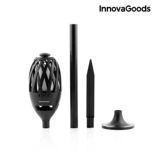InnovaGoods LED Flame Lamp & Bluetooth Speaker InnovaGoods