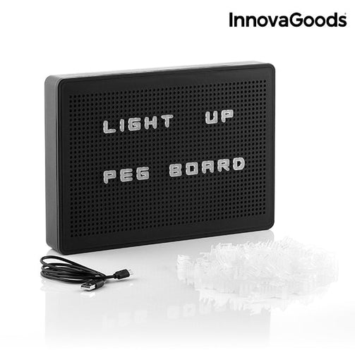 InnovaGoods Light-Up Peg Board InnovaGoods
