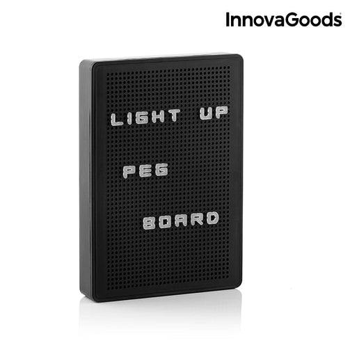 InnovaGoods Light-Up Peg Board InnovaGoods