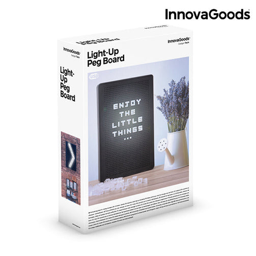 InnovaGoods Light-Up Peg Board InnovaGoods