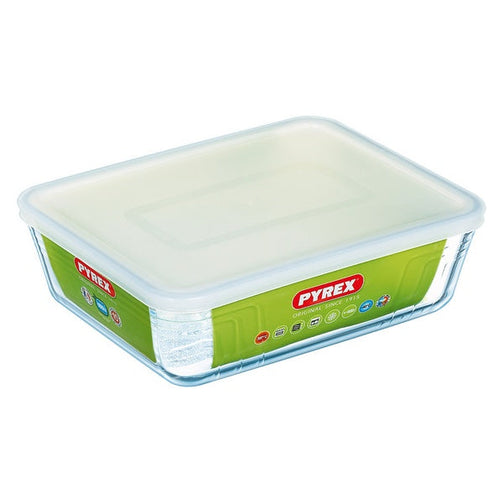 Lunch box Pyrex C&F Transparent Borosilicate Glass Pyrex