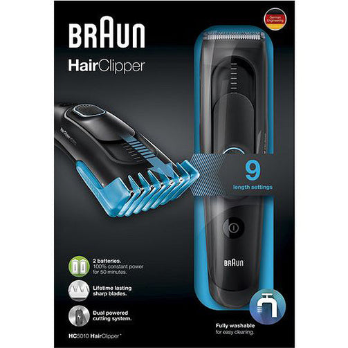 Hair Clippers Braun HC5010 40 min Braun
