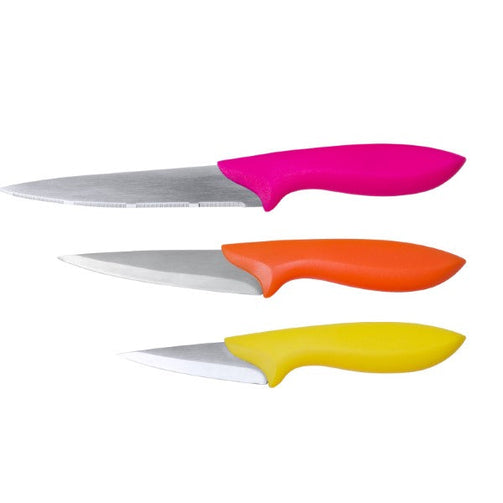 Knife Set (3 pcs) 144861 BigBuy Cooking