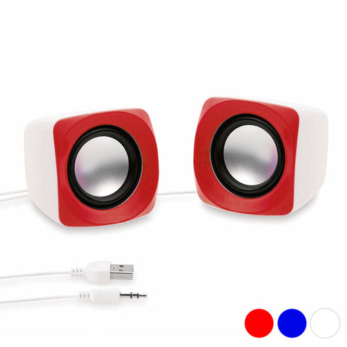 Mini Speakers 3W 144083 BigBuy Tech