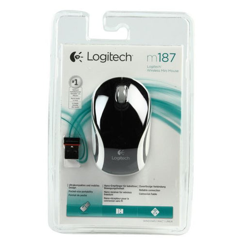 Logitech Mini Wireless Mouse M187 Black Logitech