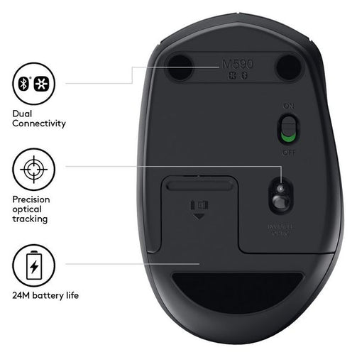 Wireless Mouse Logitech M590 Black Logitech