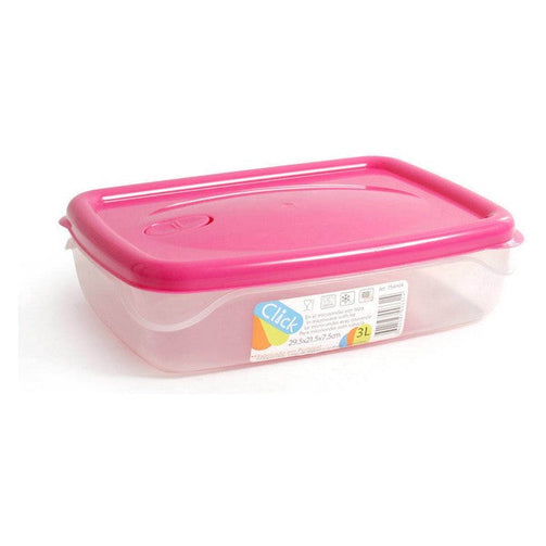 Lunch box Rectangular Microwave BigBuy Cooking