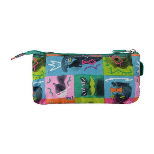 School Case Animals Totto Tablero Green (22 Cm) Totto