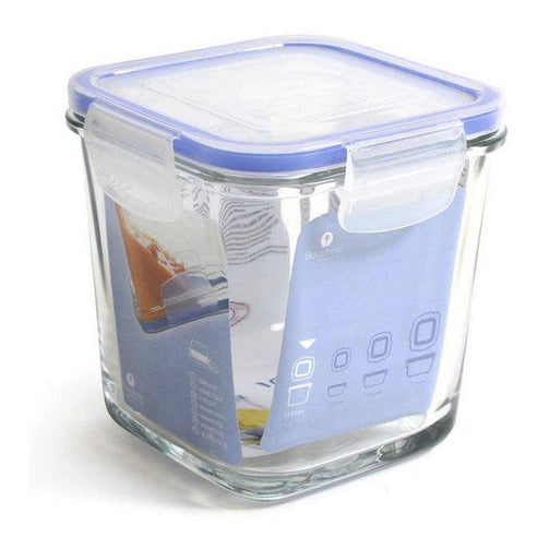 Hermetic Lunch Box Borgonovo Transparent Borgonovo