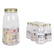 Transparent Glass Jar Borgonovo (2 l) (ø 11,7 x 24,3 cm) Borgonovo