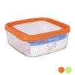 Square Lunch Box with Lid Bormioli (18 x 19 x 8 cm) Bormioli