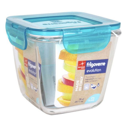 Hermetic Lunch Box Bormioli EVOLUTION Crystal 75 cl Bormioli