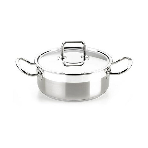 Casserole with lid BRA A340353 (20 cm) Stainless steel BRA