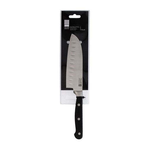 Santoku Knife Quid Professional Inox Chef Black (13 cm) Quid Professional