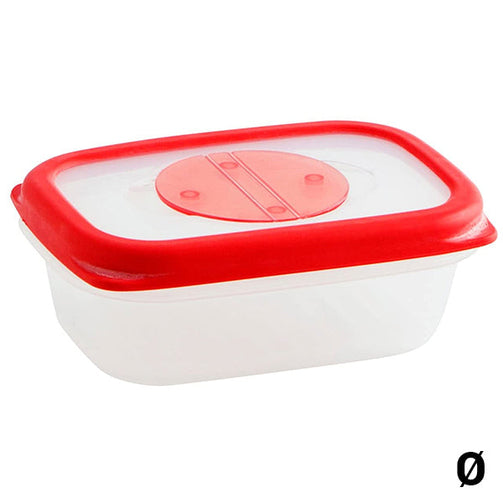 Hermetic Lunch Box Quid Frigo-Box Transparent Plastic Quid