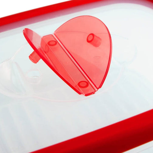 Hermetic Lunch Box Quid Frigo-Box Transparent Plastic Quid