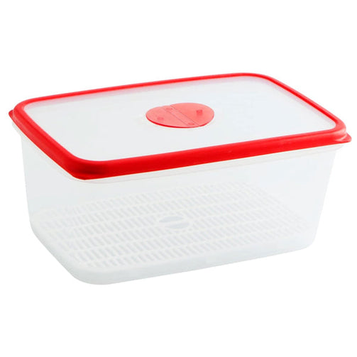Hermetic Lunch Box Quid Frigo-Box Transparent Plastic Quid