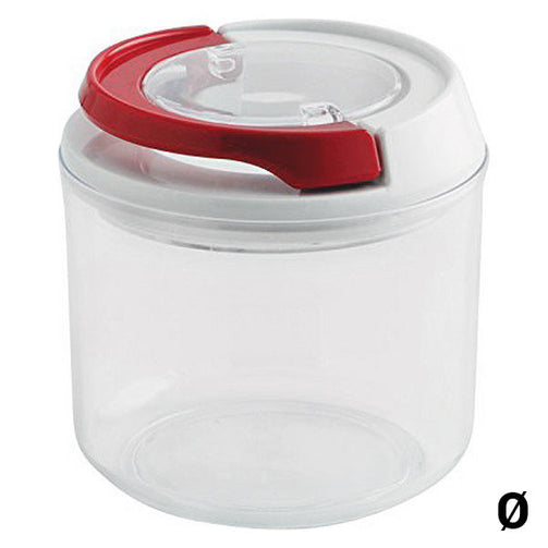 Jar Quid Dry-Box Transparent Plastic Quid