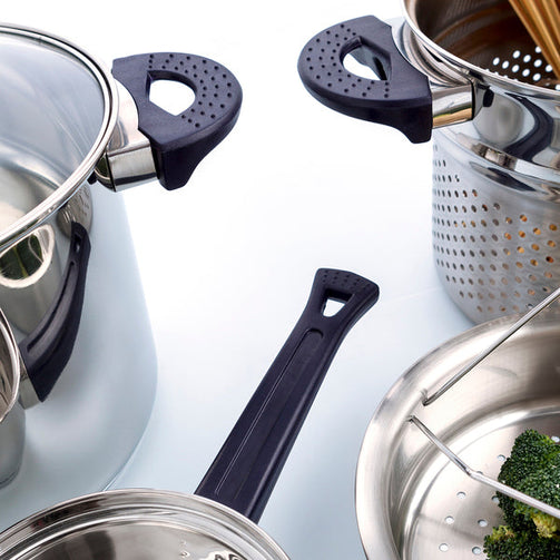 Cookware Quid Stainless steel (5 pcs) (Ø 22-24-14 cm) Quid