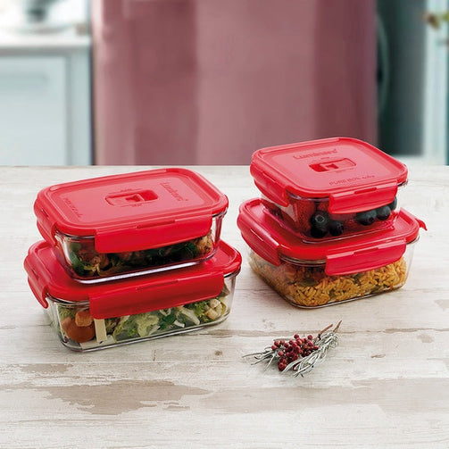 Hermetic Lunch Box Luminarc Pure Box Active Crystal Luminarc