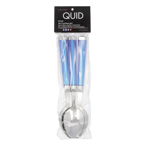Set of Spoons Quid Stylo (3 pcs) Stainless steel Quid