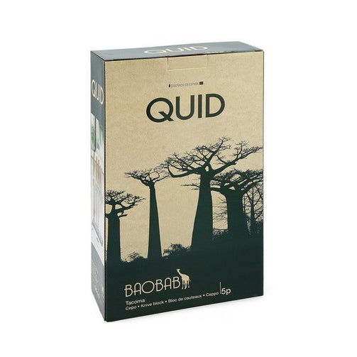 Set of Kitchen Knives and Stand Quid Baobab (5 pcs) Quid