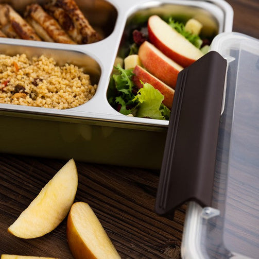 Lunch box Quid GO XTREM Stainless steel (26 x 18,5 x 7 cm) Quid