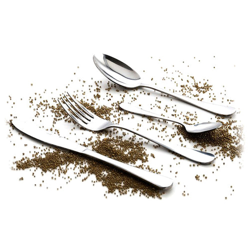 Set of Spoons Quid Lines (6 pcs) Stainless steel Quid