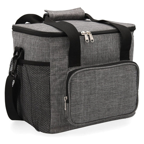 Lunch box Quid Go Metropoli Textile 15 L (28 x 22 x 26 cm) Quid