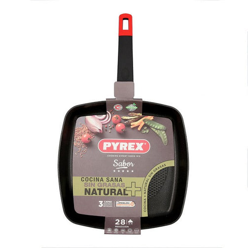 Grill pan Pyrex SABOR Aluminium (28 cm) Pyrex