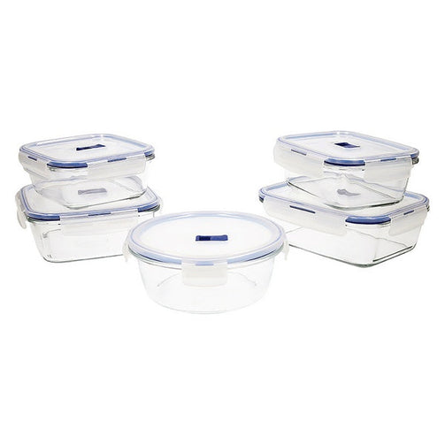 Set of lunch boxes Luminarc Pure Box Active (5 pcs) Crystal Luminarc