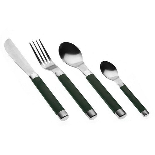 Spoon Nordic Green Steel BigBuy Home
