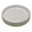 soap dish Ceramic White BigBuy Home