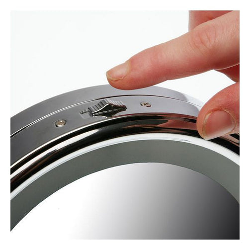 Magnifying Mirror with LED (4 x 20 x 21 cm) (x5) BigBuy Home
