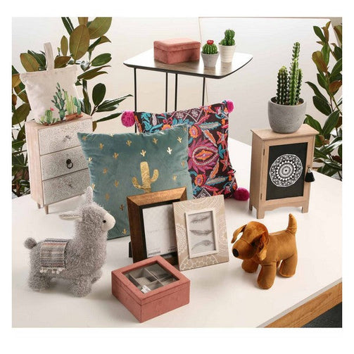Decorative Plant Plastic Cactus BigBuy Home