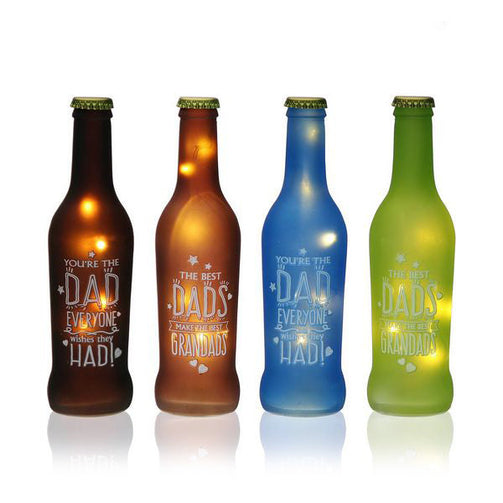 LED Bottle Crystal BigBuy Home